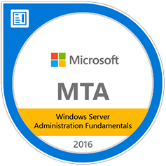 Microsoft MTA Windows Server Administration Fundamentals